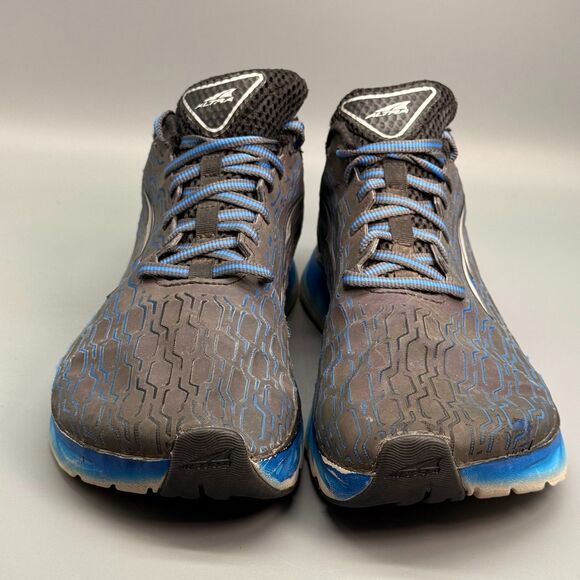 Altra Impulse Flash Men 9.5 Black Blue Athletic Running Sneakers Lace-Up Low Top main image 7